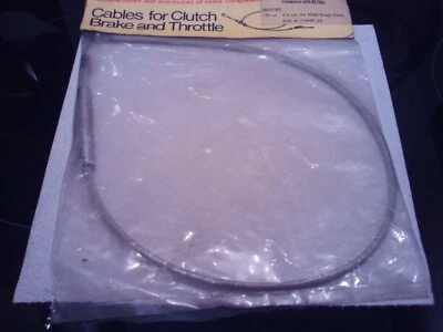 bedford ha/beagle rear handbrake cable supra new - Image 1 of 2