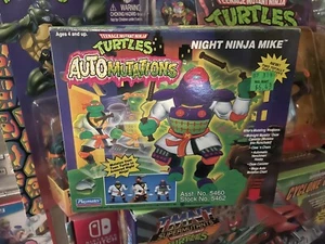 TMNT Teenage Mutant Ninja Turtles AutoMutations Night Ninja Mike 1993 New Seale - Picture 1 of 2