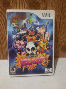 Wicked Monsters Blast (Nintendo Wii, 2011) CIB Tested WORKS - Picture 1 of 8