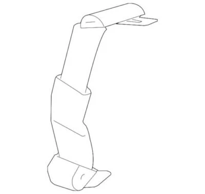 Retractor de cinturón de seguridad central Buick Cadillac Shale 19149466 genuino GM 2006-2011 Foto 1 de 2