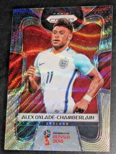 2018 Prizm World Cup Alex Oxlade-Chamberlain Black & Gold Prizms Refractor - Picture 1 of 2