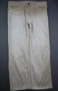 Pantalones de mezclilla Levi's Action vintage para hombre rectos marrones elásticos talla 36 EE. UU. (Sr 36x25) - Imagen 1 de 10