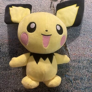 Pokemon WCT Pichu Stuffed Animal Plush Toy 10”/ 2020 - Picture 1 of 4
