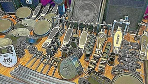 ALESIS NITRO NETZ DM7 ELEKTRONISCHES TROMMELKIT #ERSATZTEILE # Snare Tom Beckenmodul - Bild 1 von 87