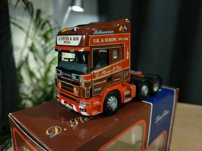 Corgi CC12904 Scania 4 460 Topline Steven & Son of Wick Unit.  Millennium Model - Image 1 of 4