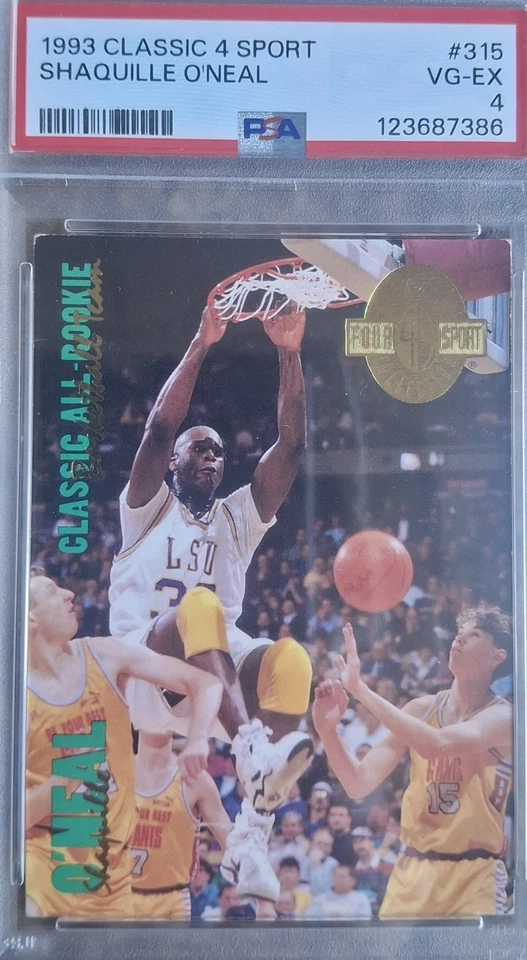 1993 Classic Four Sport Collection - Shaquille O'Neal #315 - Image 1 of 1