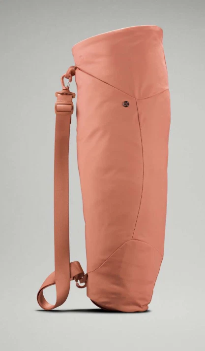 Bolso Estera de Yoga Ajustable Lululemon con Correa para el Hombro Rosa Foto 1 de 4