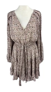 O.P.T. Mini Vestido Lea Manga Larga en Niveles Ditsy Floral Talla Pequeña - Imagen 1 de 12