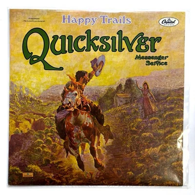 Quicksilver Messenger Service - Happy Trails LP Vinyl Record Orig 1969 Psych VG - Image 1 of 4