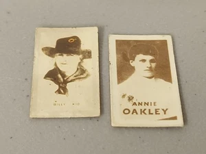 Figuren des Wilden Westens #4 Annie Oakley & #7 Billy The Kid - Bild 1 von 2