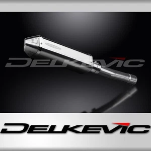 TRIUMPH DAYTONA 2001-2002 320mm TRI STAINLESS BSAU SILENCER EXHAUST KIT - Picture 1 of 4
