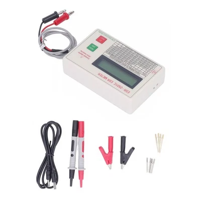 Handheld ESR DCR Capacitor Tester High Accuracy Capacitance Meter Accessories - Image 1 of 4