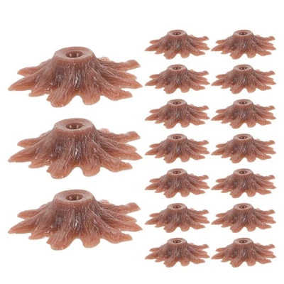  100pcs Model Trees Stand: Miniature Artificial Plant Feet Mini Brace Holder - Image 1 of 4