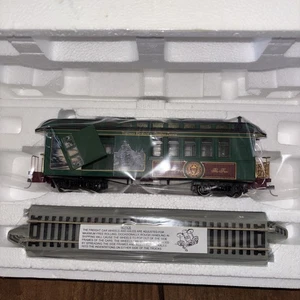 Thomas Kinkade's Christmas Express "Bringing Home The Tree" Car Train - Picture 1 of 2