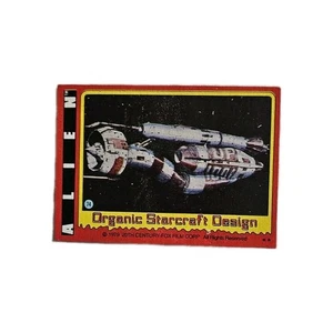 ORGANIC STARCRAFT DESIGN    #74  1979 Trading Card   ALIEN  THE MOVIE  CARD - Picture 1 of 1