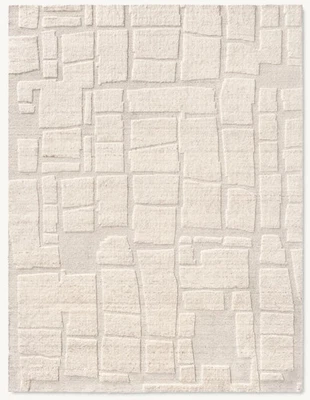 Hand woven from New Zealand wool, traditional spinning refines the natural - Image 1 of 4