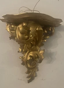 Antica Mensola Da Parete Alta 31 Cm - Foto 1 di 3