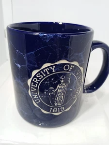 UNIVERSITY OF VIRGINIA MUG. UNIVERSITY OF VIRGINIA COFFEE MUG. UVA DECO MUG.B392 - Picture 1 of 16