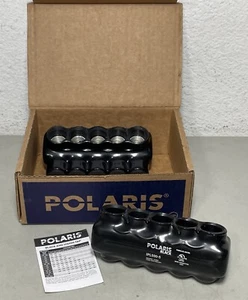*NEW* Box of 2 Polaris IPL500-5 Black Wire Connectors 35GF 500 MCM - 4 AWG - Picture 1 of 4