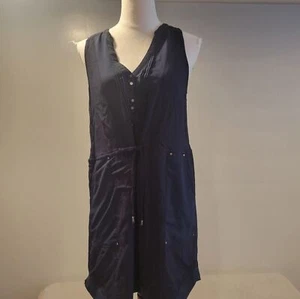 Maeve Anthropologie Navy Sleeveless Mini Dress Size Medium - Picture 1 of 10