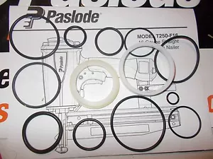 Paslode Finish Nailer # 500970 T250-F16 O-Ring Kit + 402725 + 405243 - Picture 1 of 2