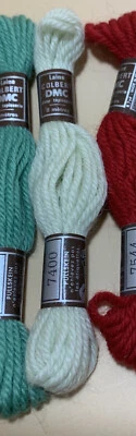 BaaWoolly Yarns : Vintage LAINE COLBERT DMC PARIS Tapestry Wool Yarn. # 7400 - Image 1 of 3
