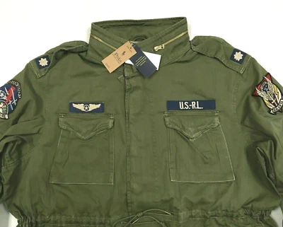 Polo Ralph Lauren B&T M65 Militar Ejército Combate Paracaidista Parche Chaqueta de Campo Foto 1 de 4