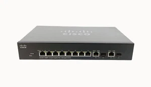 Cisco SG300-10MPP 10-Port Gigabit PoE+ Managed Switch - Bild 1 von 1