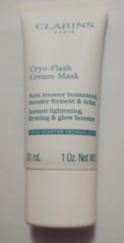Clarins Cryo-Flash Cream-Mask 30ml for Skin Firming, All Skin Types, Sealed - Image 1 of 1