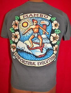 Vintage 90s MAMBO Australia SURF CULTURE EVOLUTION T-SHIRT S Surfing RARE - Picture 1 of 4
