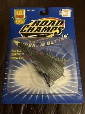 Road Champs 1:43 Diecast SR-71 Blackbird Spyplane Us Air Force KB Toys - Image 1 of 4