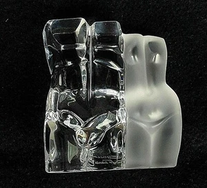 Daum Crystal  M. Legendre's "Nude Man and a Woman" Torso  - Imagen 1 de 4