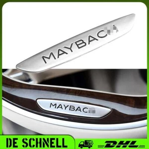 Lenkrad Emblem Aufkleber Silber Steuerrad Abzeichen Sticker Für Mercedes Maybach - Bild 1 von 4