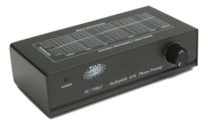 Technolink TC-750LC BLACK Phono Preamp w/ Output Control and PREMIUM AC Adaptor - Picture 1 of 9