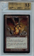 MTG Copper Leaf Angel BGS 9.5 Gem Mint  MTG Prophecy card Amricons  3630