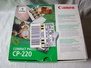 IMPRESORA FOTOGRÁFICA COMPACTA CANON CP-220 391548 - Imagen 1 de 4