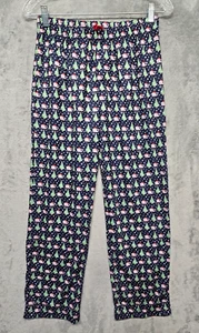 Vineyard Vines Pants Kids Large 16 Blue Whale Flamingo Holiday Christmas Pajama - Picture 1 of 13