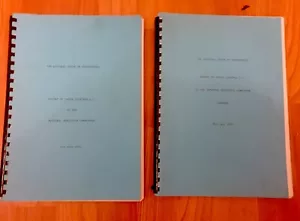 NUM executive Lightman Report  1990 original Miners Strike 1984 85 2 x books - Picture 1 of 1
