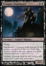 1x FOIL VAMPIRE NIGHTHAWK - Commander - MTG - Magic the Gathering - NM