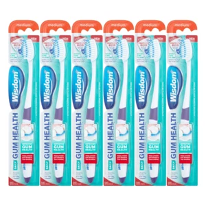 Wisdom Gum Health Protect Zahnbürste - Medium x6 - Bild 1 von 5