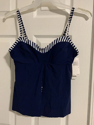  Ladies Christina Swimwear  Top Navy/Marine  Size 10 NWT - Image 1 of 4