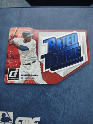 2016 Panini Rated Rookie Blue Miguel Sano #rrdc1 936/999 - Image 1 of 2