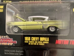 1958 Chevy Impala Racing Champions Classic Druckguss versiegelt - Bild 1 von 3