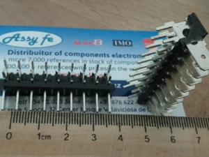 CONNECTOR 9VIES ANGULAR conector 9 pin for connexion cable 3pin para conexión - Imagen 1 de 1