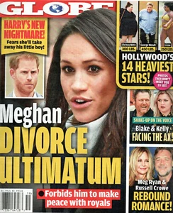 Globe Magazine May 11 2020 Meghan Markle Blake Shelton Meg Ryan Russell Crowe - Imagen 1 de 3