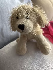 Webkinz Golden Retriever Eyelash Fur NO CODE Classic Yellow Lab Dog by Ganz Med - Picture 1 of 4