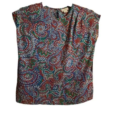 Liz Claiborne Aegean Escape Blouse Size Small NWT - Image 1 of 4