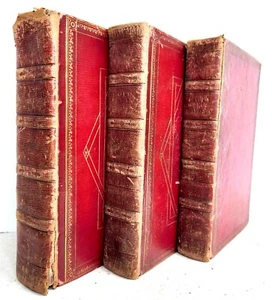 1796 BIBLE in ENGLISH 3 VOLUMES antique - Picture 1 of 6