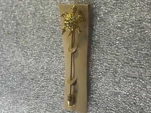 Gold Tone Turtle Tortoise Stick Pin P-224 - Picture 1 of 2