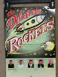 POSTER RAZZI DELUXTONE PIEGATO MULTICOLORE USATO 12" X 18" - Foto 1 di 1